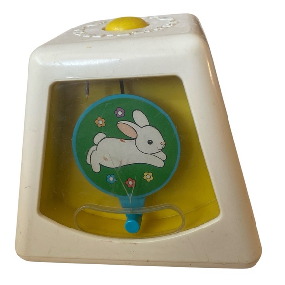 Vintage 1978 Fisher Price Turn and Learn No.156 Baby Box Activity Toy - Picture 4 of 8